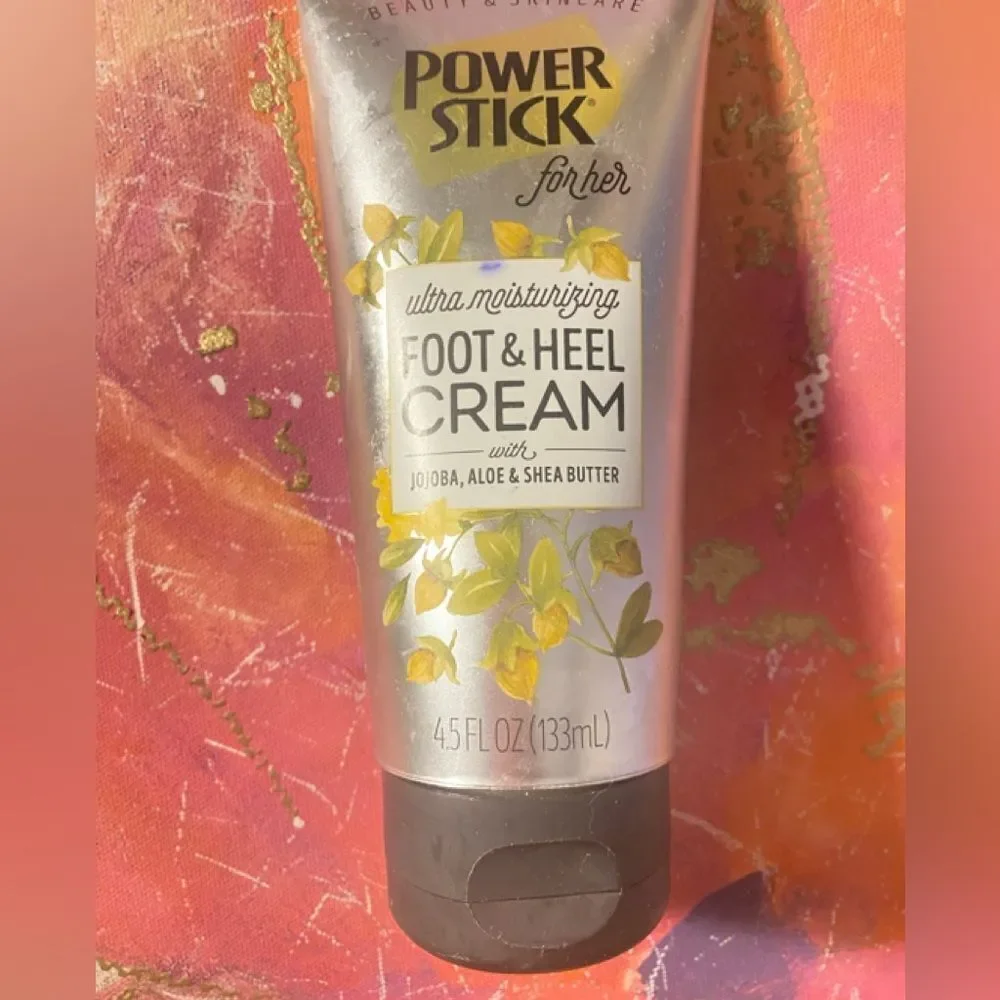 💥Beauty Power Stick  moisturizing Foot & HEEL Cream 4.5 FL OZ 🛍️